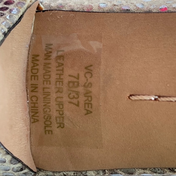 Vince Camino Sarea Goddess Snakeskin Leather - Picture 5 of 5